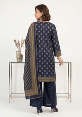 Winter - Rubaaiyat - Bana Dora Linen 26 - D#05 - N BLUE