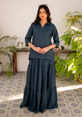 Pret - Zauk - Two Piece - Steel Blue