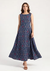 Formals - Rubaaiyat - Digital Printed - Shamoz Silk - Blue