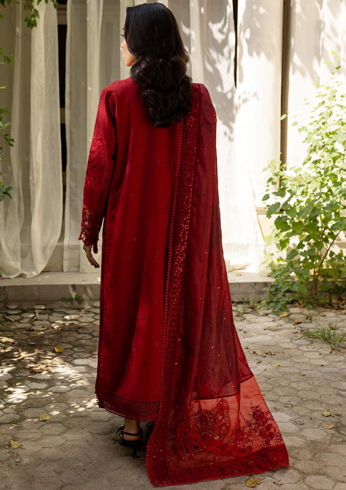 Winter Collection - Marjjan - Orya - MRK-01 A (RED)