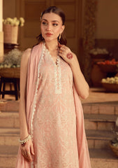 Lawn - Sahar - Festive Edit 26 - CK-V2#01 - Peach Blosoom Muse