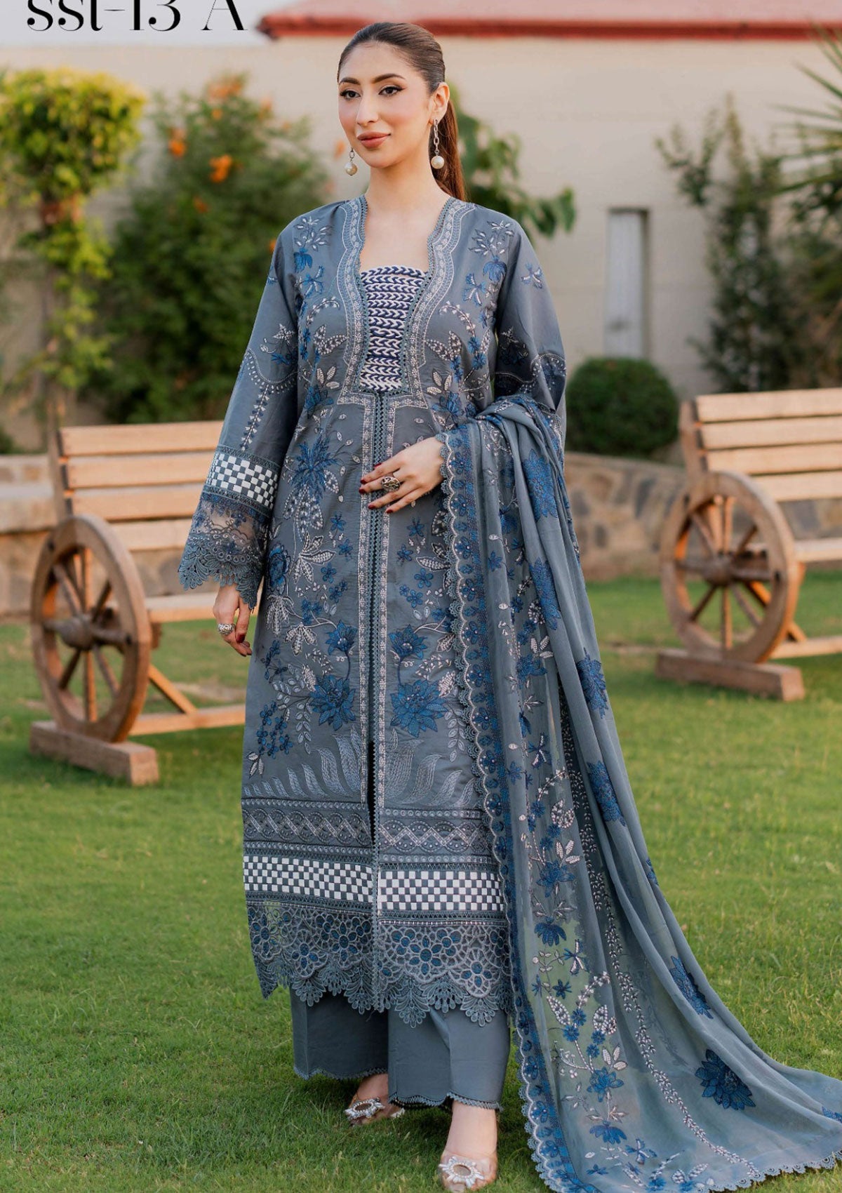 Lawn Collection - Marjjan - Sophia - Festive - SSL#13A