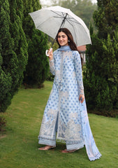 Lawn - Sardinia - Embroidered Eid Edit 26 - SC#1705 - Palm Breeze