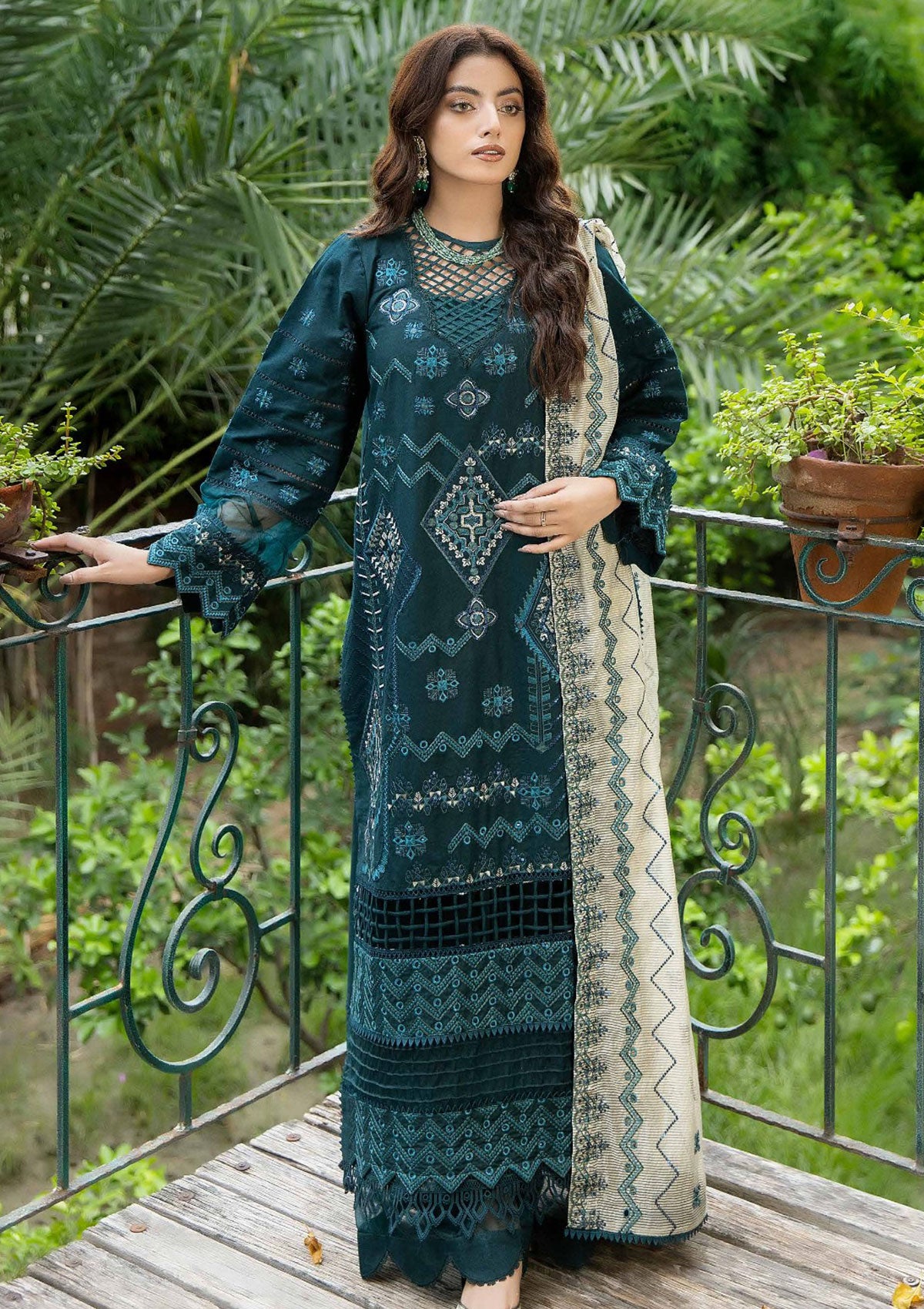 Winter Collection - Marjjan - Embroidered - Karandi - SKC#43-B