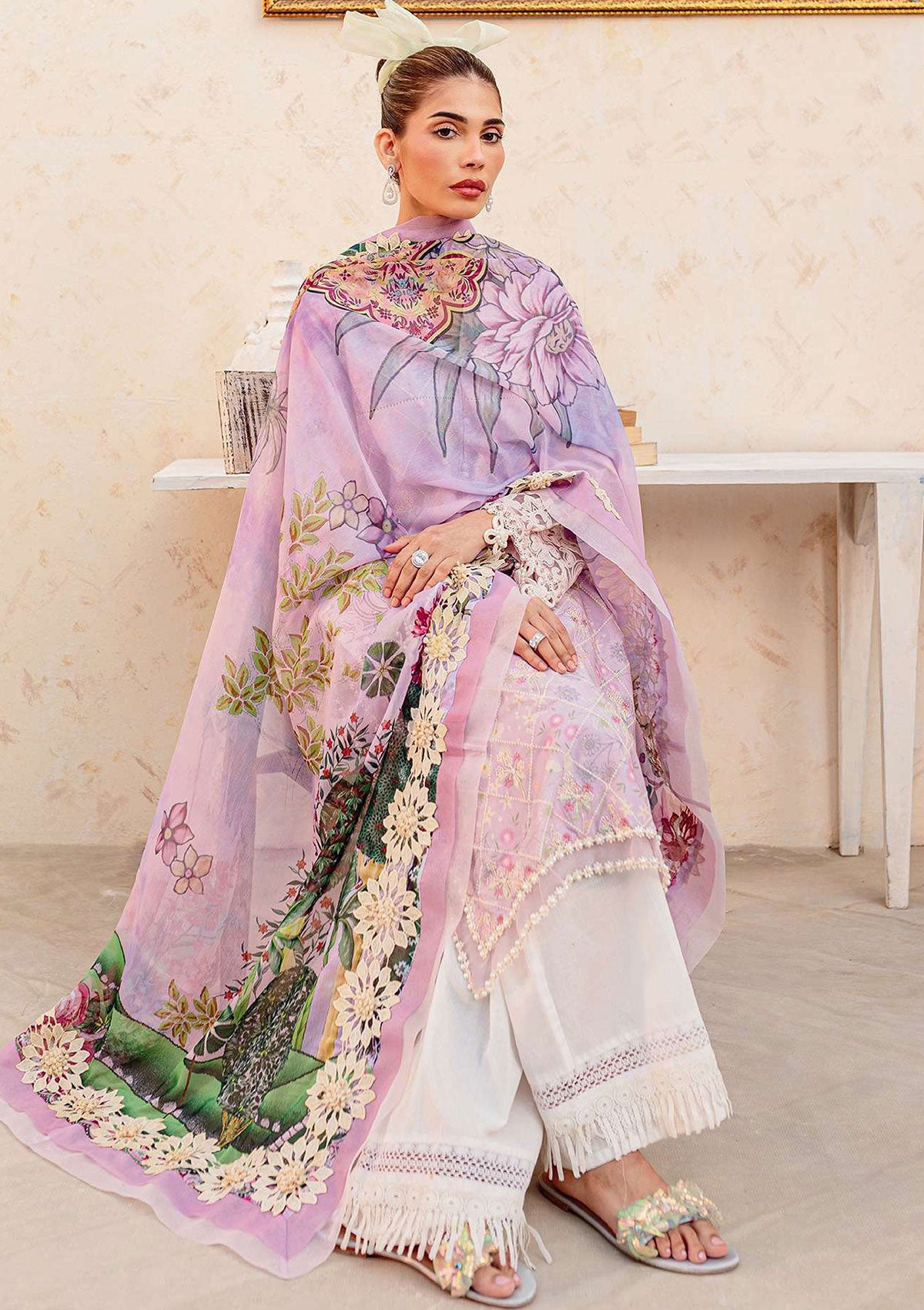 Lawn Collection - Zoya N Fatima - Raha Lawn 24 - ZR#02 - ISHA