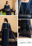Formal Collection - Zuha - Andaaz e Jahan - Festive - D#03 - Sapphire Blue