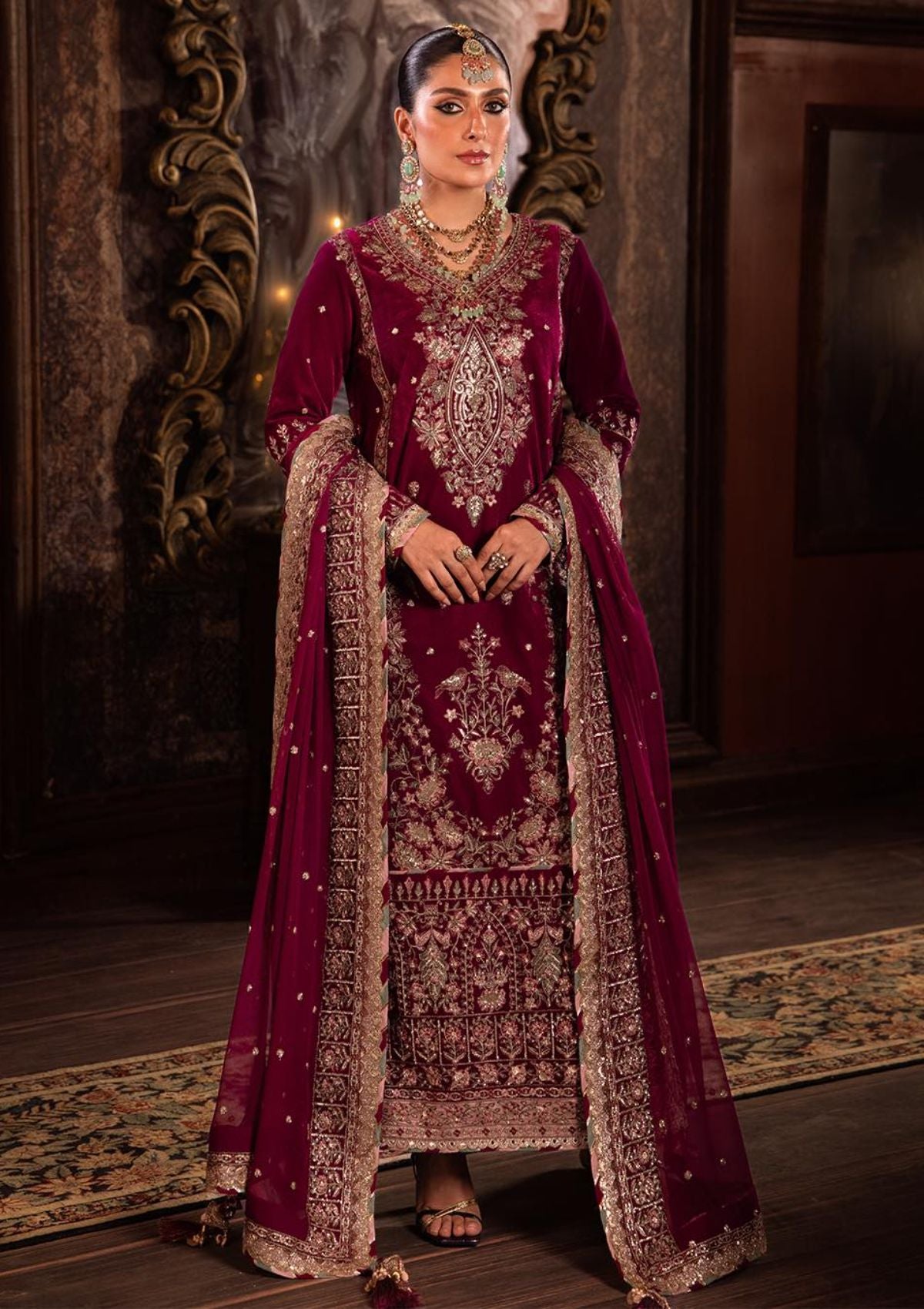 Winter Collection - Asim Jofa - Makhmal - Wedding - Velvet - AJMM#03