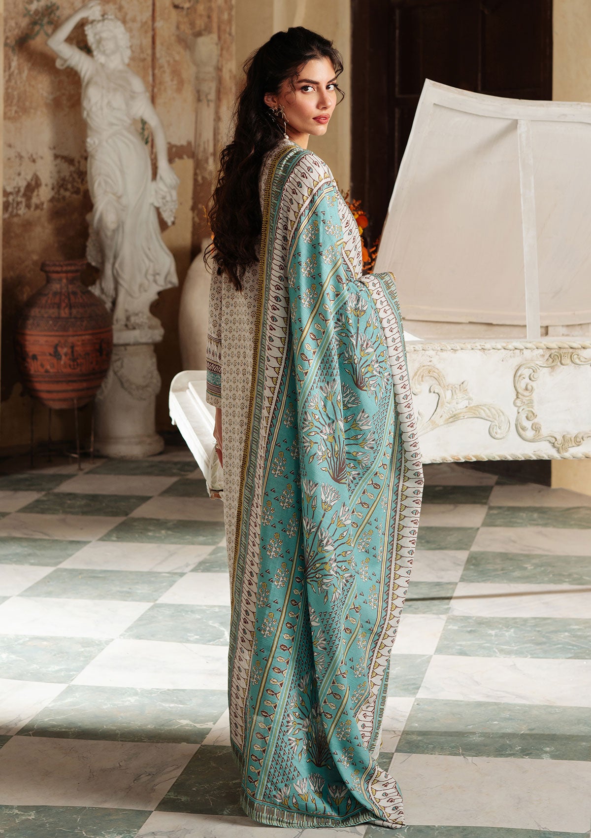 Winter Collection - Sahar - Printed Khaddar - D#03