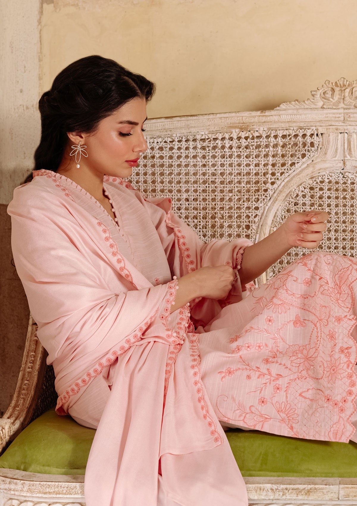 Winter Collection - Sahar - Embroidered Khaddar - D#03