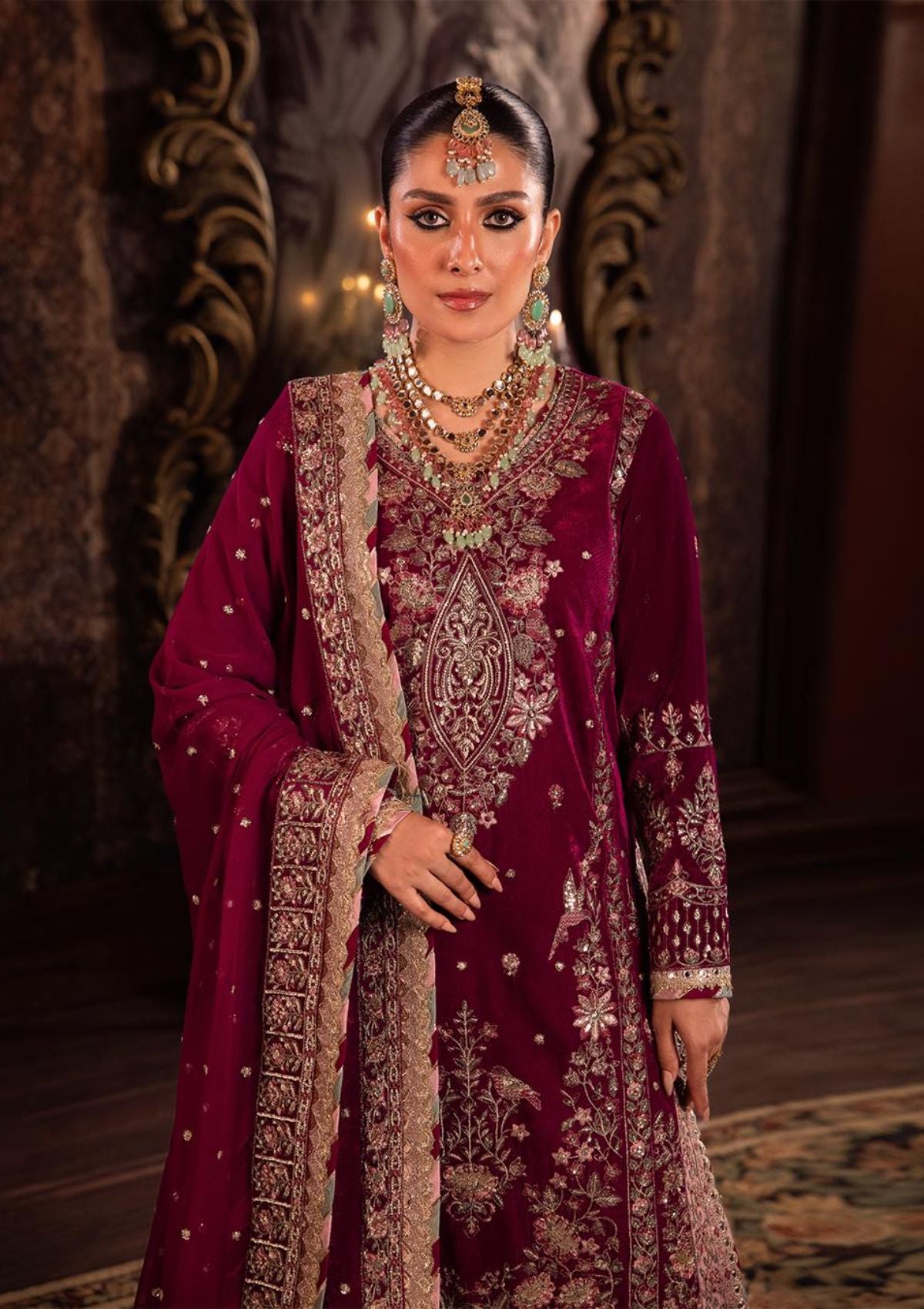 Winter Collection - Asim Jofa - Makhmal - Wedding - Velvet - AJMM#03