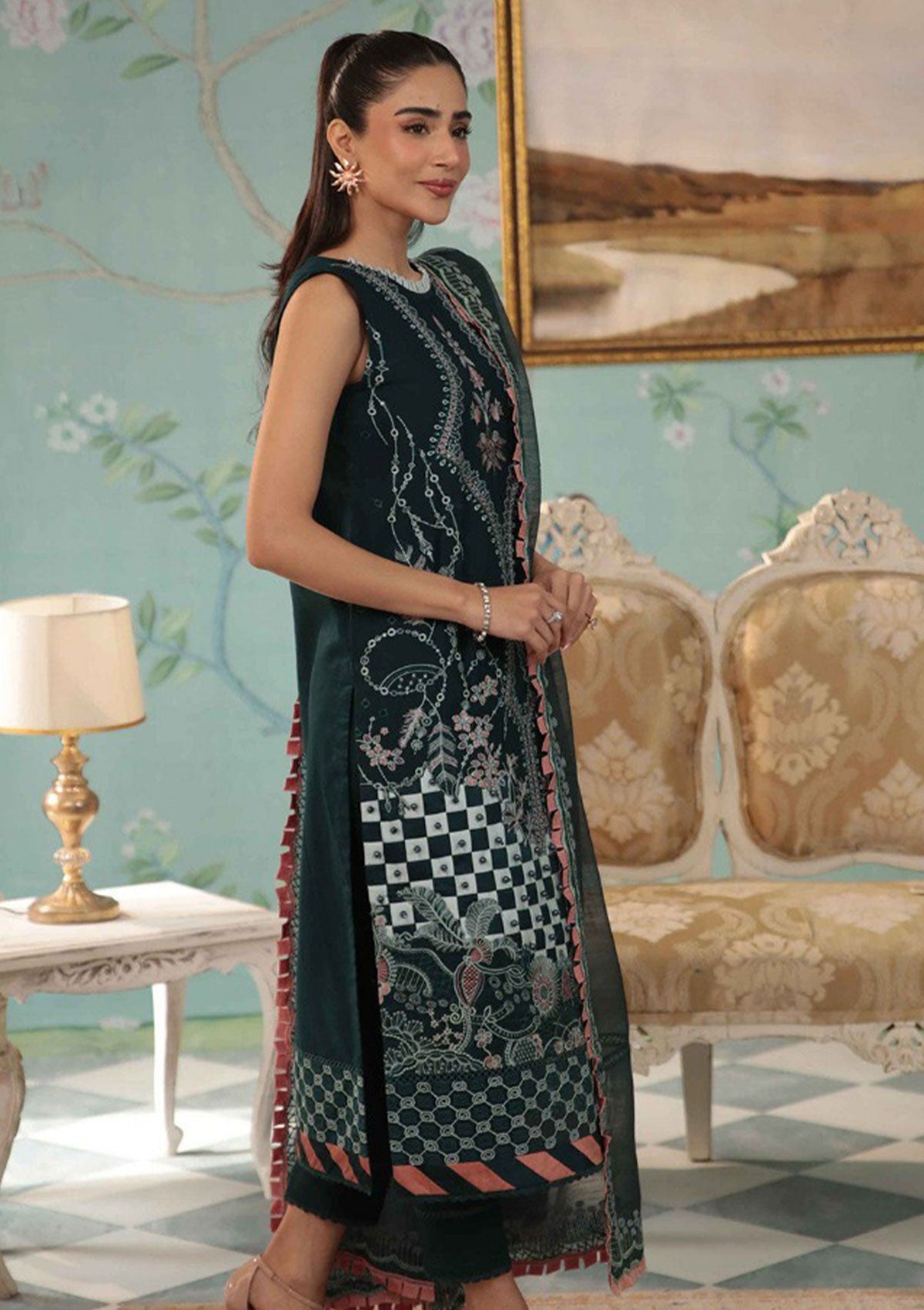 Lawn Collection - Gisele - Summerliness - Luxury - Iris
