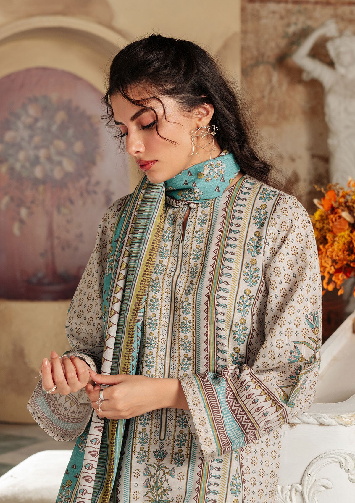 Winter Collection - Sahar - Printed Khaddar - D#03