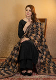 Rubaaiyat - Embroidered Velvet Shawl - D#05