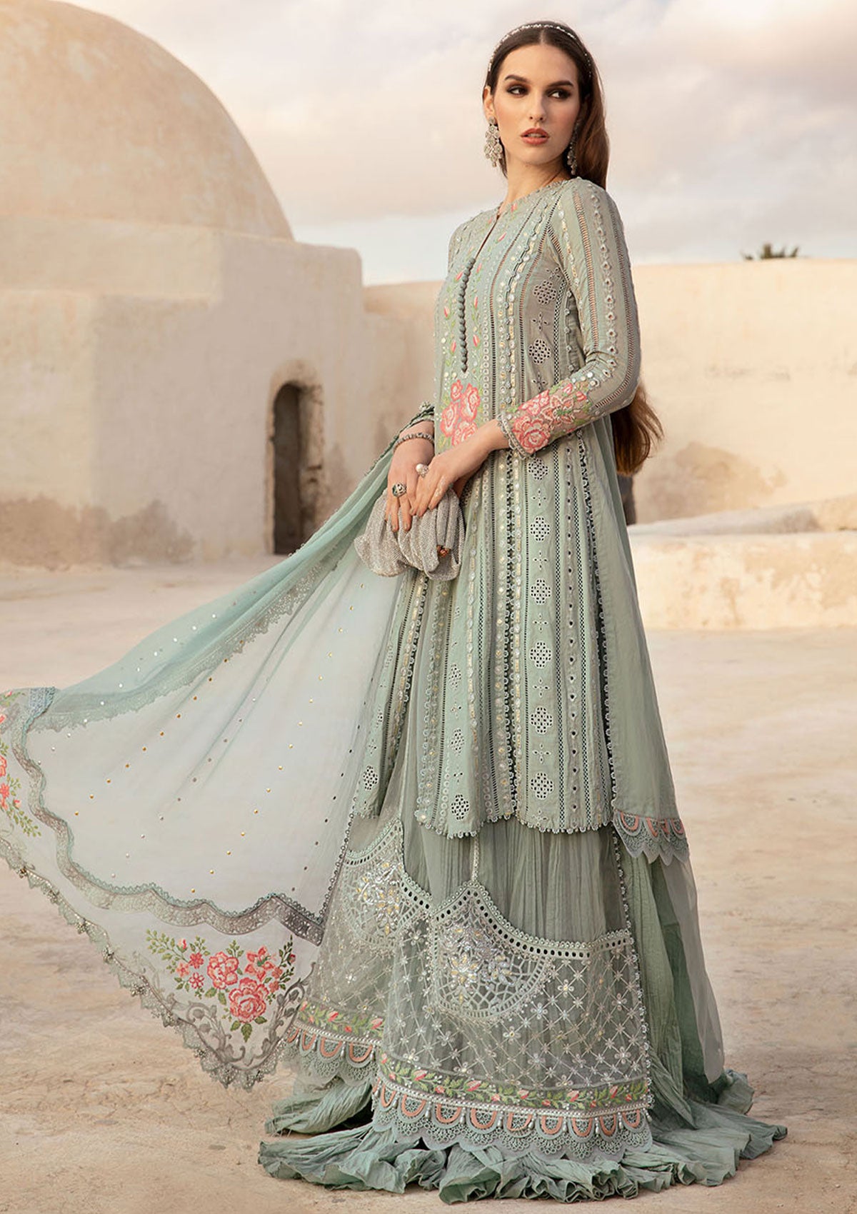Lawn Collection - Maria B - Voyage a'Luxe - Luxury - MB24#12B
