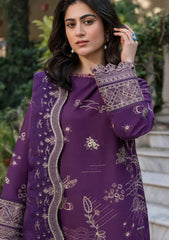 Lawn - Farasha - Bahar - FB25#08 - Raven Plum