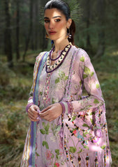 Lawn - Zaha - Unstitched Lawn 25 - ELARA (ZL25-02 A)