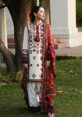 Lawn Collection - Hussain Rehar - SS 24 - D#495 - Fawn
