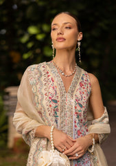 Lawn - Faiza Saqlain - Zinnia Luxury 25 - Valetta