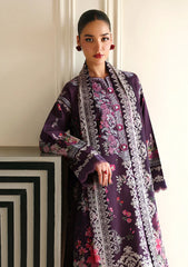 Lawn - Roheenaz - Eclat Garden - Printed 26 - RUNSS#503 - Poppy bloom