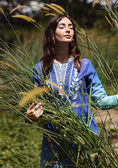 Lawn - Mushq - Solace 26 - Ombre Chikankari - MUNSS#205 - Moonlit Ease