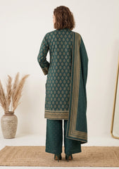 Winter - Rubaaiyat - Bana Dora Linen 26 - D#03 - B GREEN