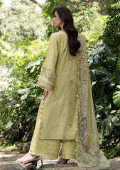 Lawn - Elaf Premium - Luxury 26 - Vol 2 - ELQ#07A - BUTTER YELLOW