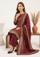 Winter - Rubaaiyat - Bana Dora Linen 26 - D#13 - MAROON