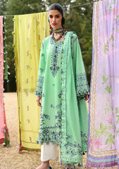 Lawn - Zaha - Unstitched Lawn 25 - ELAYA (ZL25-10 A)