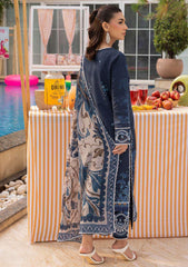 Lawn - Saad Shaikh - Mojito - Printed 25 - SS#1109 - Blue Mirage