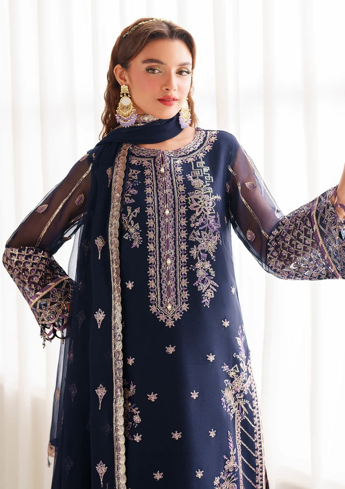 Formal Collection - Alizeh - Dua - Chiffon - ADC24#3027 - Falak