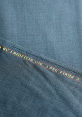 Loro Piana Super 150's Wool Fabric - D Green