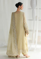 Formals - Qalamkar - Chiffon Unstitched 26 - QCC#01 - DEENA