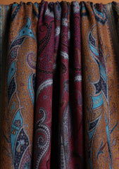 Pashmina Jamawar Shawl D#17 - N Blue