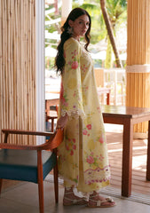 Lawn - AJR Couture - Printed Chikankari 26 - Feya