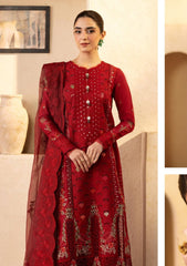 Lawn - Maryam Hussain - Luxury 25 - Berry