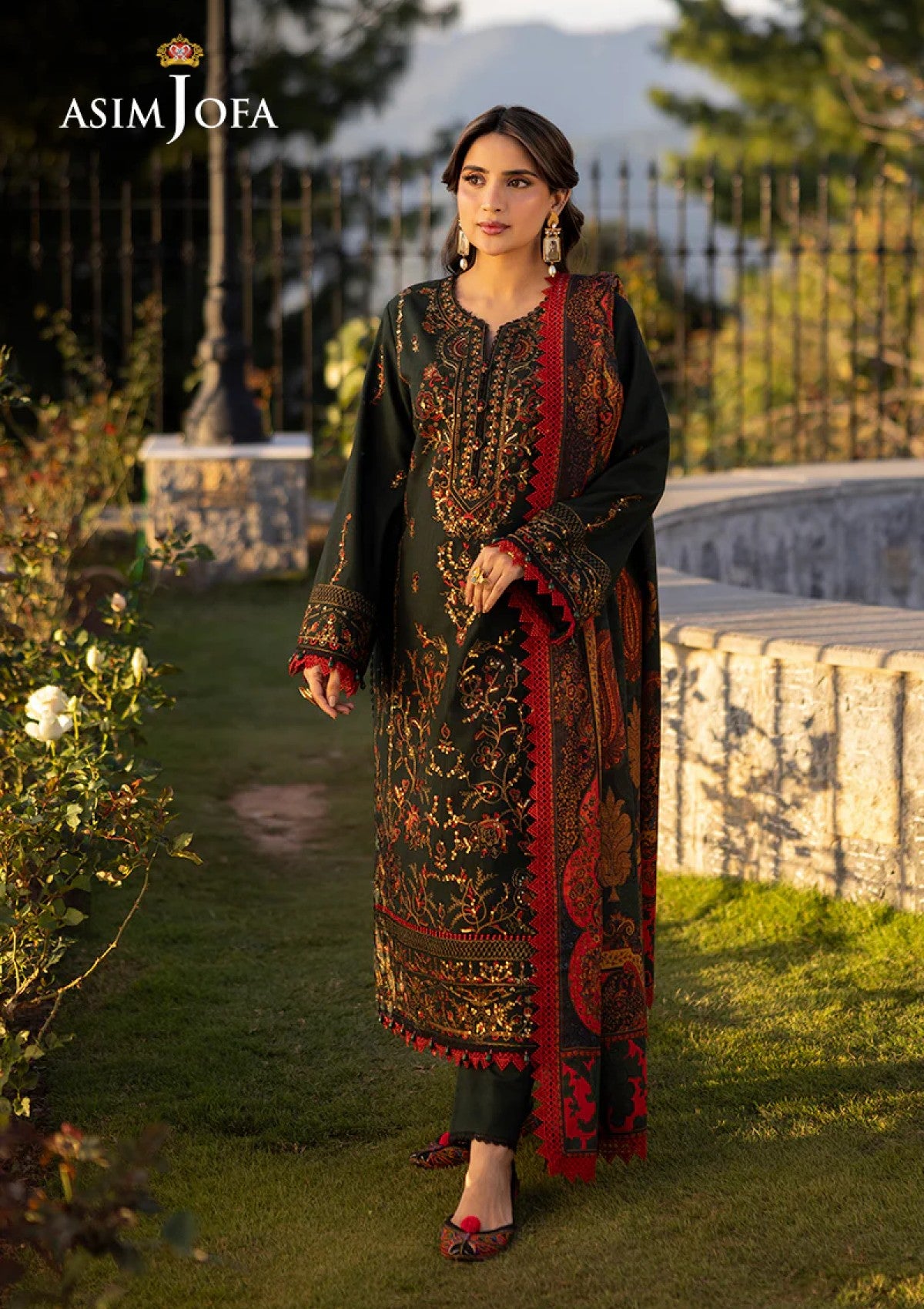 Winter Collection - Asim Jofa - Winter Wardrobe - AJUW-11