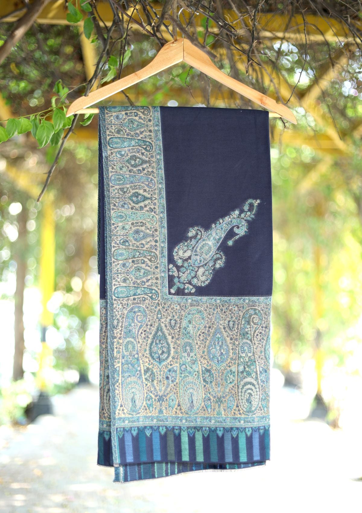 Pashmina Jamawar Shawl D - 34