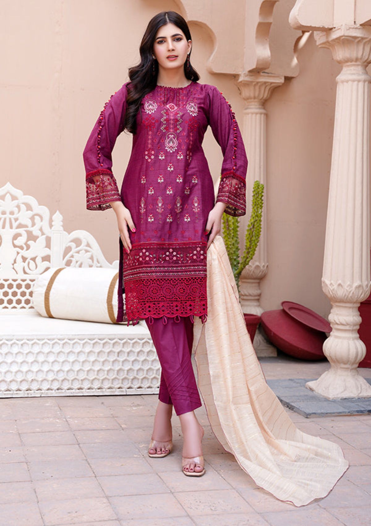 Lawn Collection - Noor Jahan - Kohenoor - KN24#06