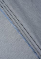 Italy Albini Mussola Selvage Texture Cotton Fabric - Silver