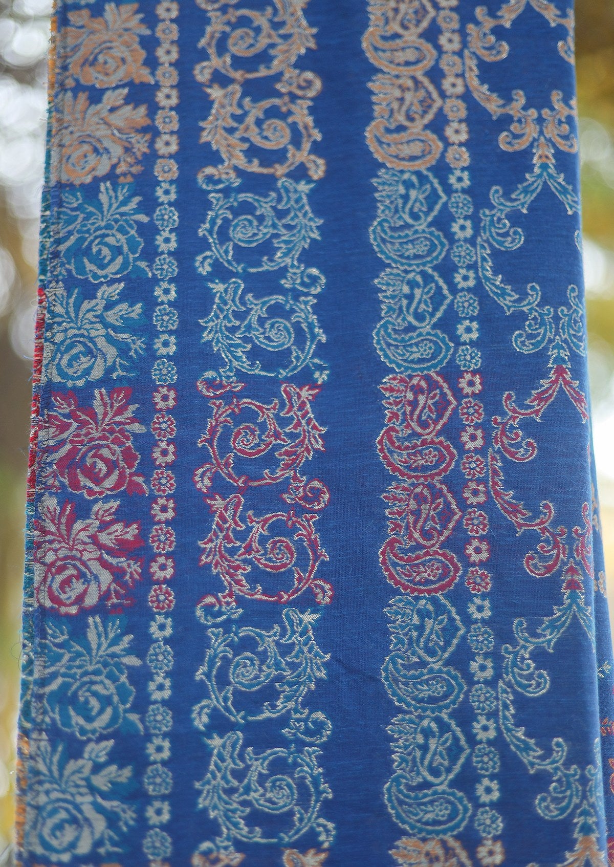 Silk Jamawar Work Shawl D - 03