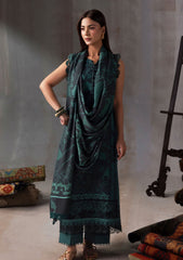 Winter - Raaya - Zinnia Unstitched 26 - EMERALD