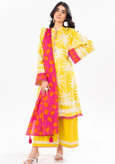 Winter Collection - Al Karam - Unstitched 24 - FW-25-24-YELLOW