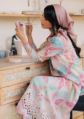 Lawn - Nureh - Ballerina Printed Chikankari 26 - NU2#194