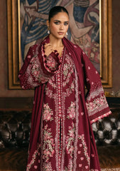 Winter - Elaf Premium - Luxury 25 - Karandi Edit - EWK#4B - CRIMSONELLE