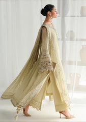 Formals - Qalamkar - Chiffon Unstitched 26 - QCC#01 - DEENA