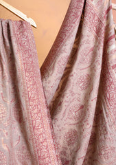 Pashmina Zari Jamawar Shawl D#223 - Skin