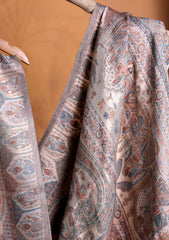 Pashmina Zari Jamawar Shawl D#25 - Skin