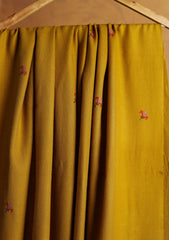 Pashmina Kashmiri Needle Work Shawl D#07 - Golden