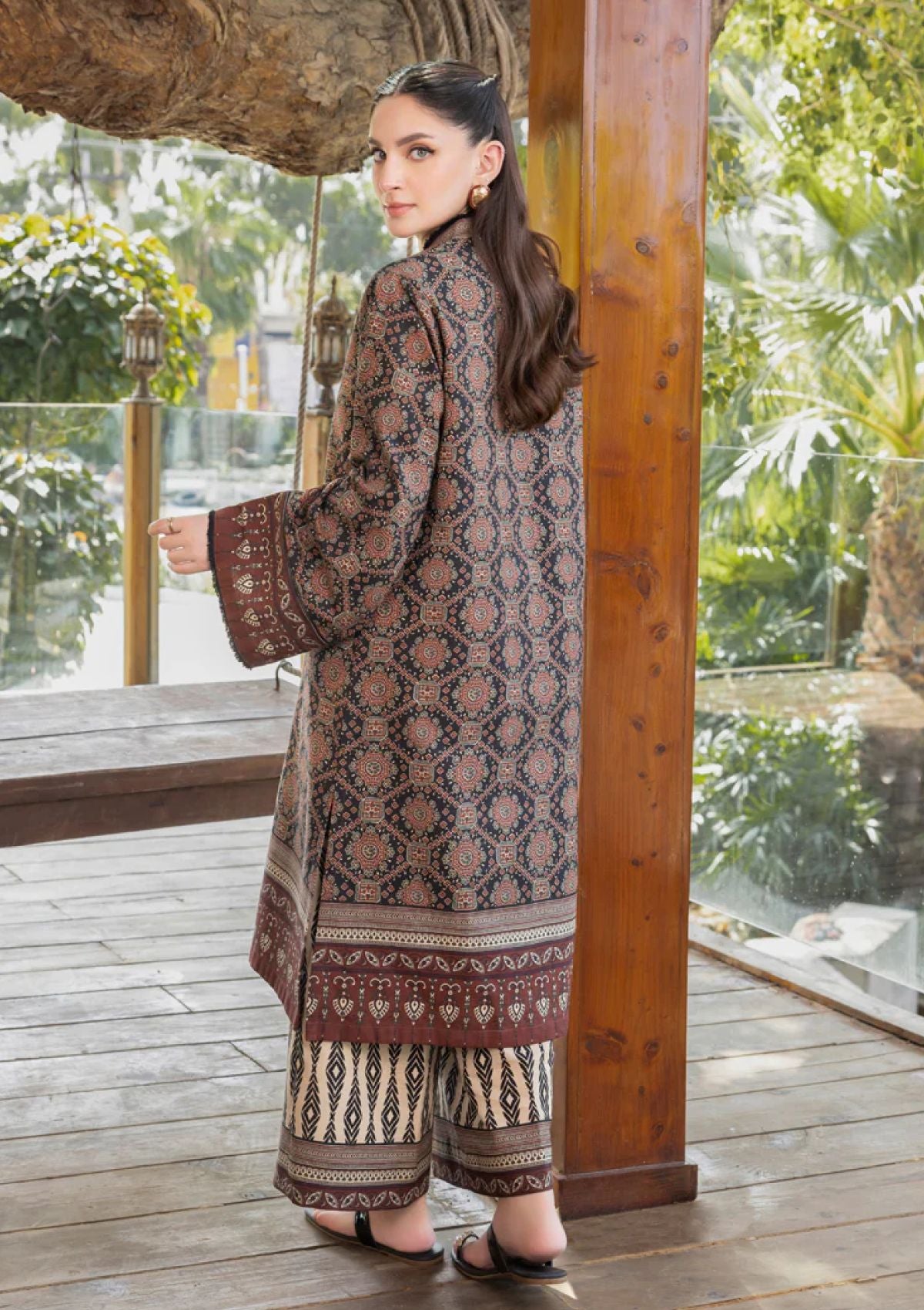 Pret Collection - Tana Bana - Maasai - Printed Khaddar - MSV1#06582