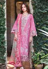 Lawn - Mushq - Hemline Secret Garden 26 - Beyond The Garden Gate - MHS#208 - Mystic Camellia